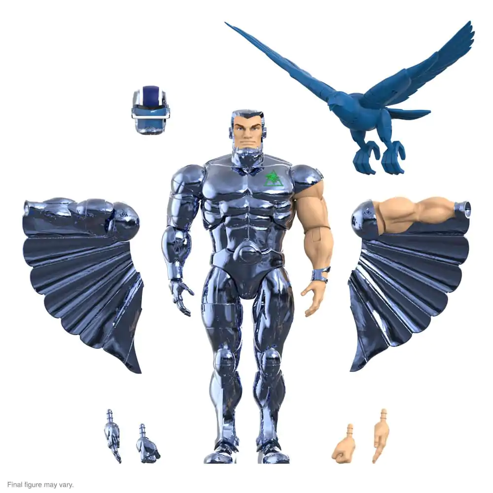 SilverHawks Ultimates Akční figurka Steelwill (Toy Version Vac Metal) 18 cm fotografii produktu