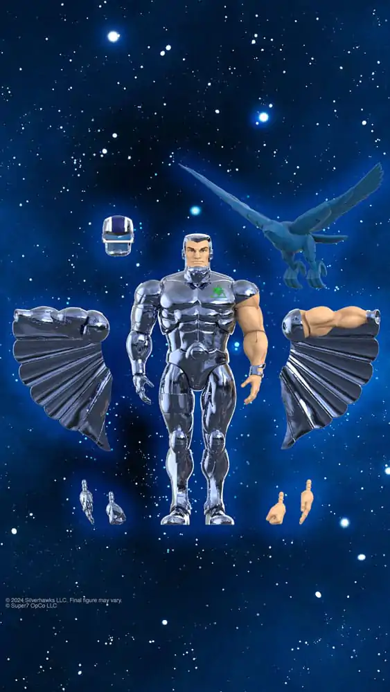 SilverHawks Ultimates Akční figurka Steelwill (Toy Version Vac Metal) 18 cm fotografii produktu