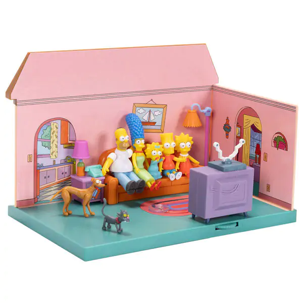 Simpsons Mini figurka hrací set obývací pokoj fotografii produktu