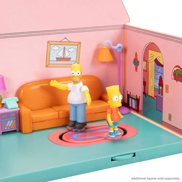 Simpsons Mini figurka hrací set obývací pokoj fotografii produktu