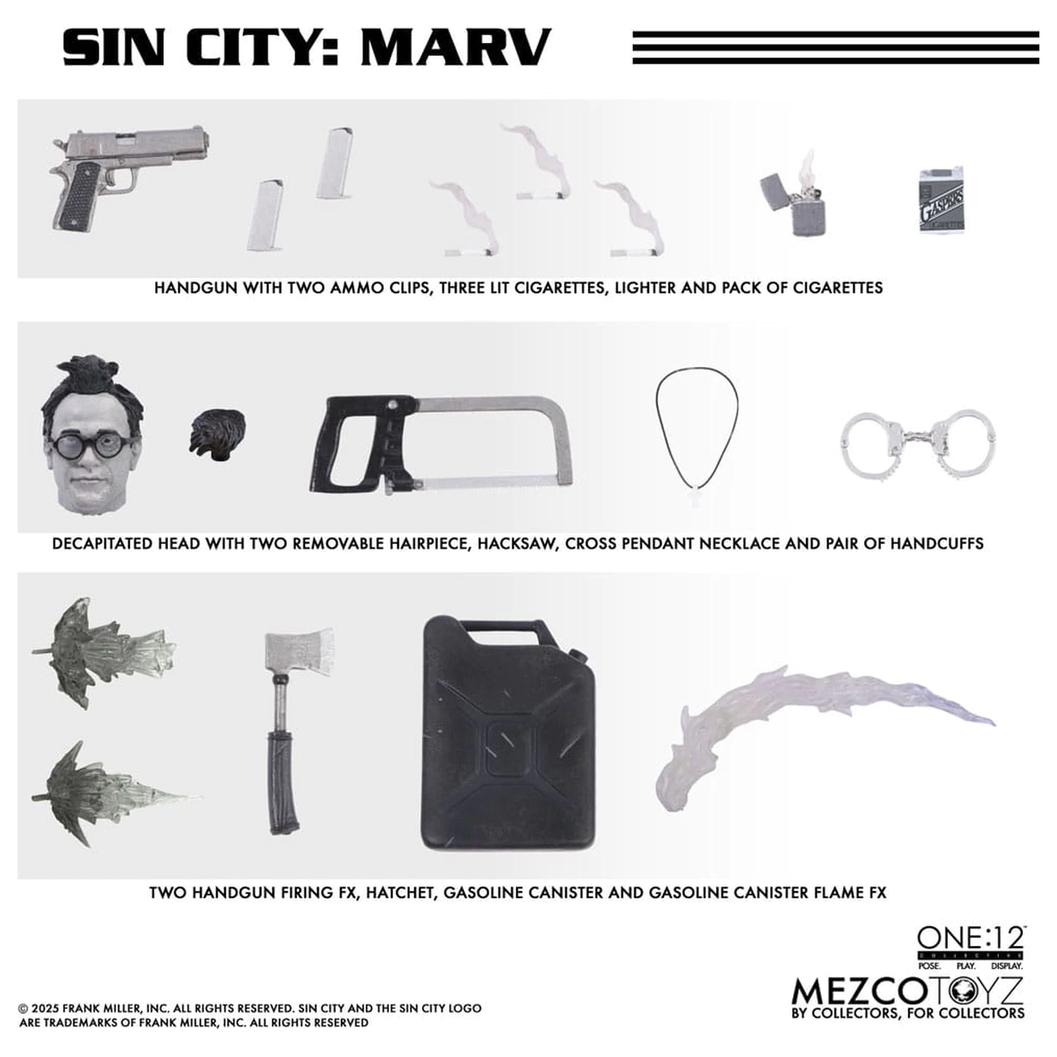 Sin City akční figurka 1/12 Marv 17 cm fotografii produktu
