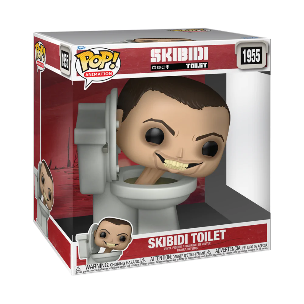 Skibidi Toilet Super Sized Jumbo Funko POP! Vinylová figurka Skibidi Toilet 25 cm fotografii produktu