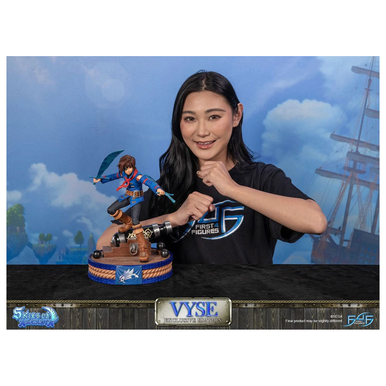 Skies of Arcadia Socha Vyse Exclusive Edition 31 cm fotografii produktu
