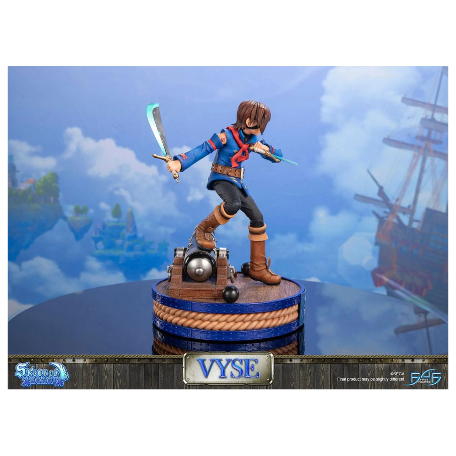Skies of Arcadia Socha Vyse Standard Edition 31 cm fotografii produktu