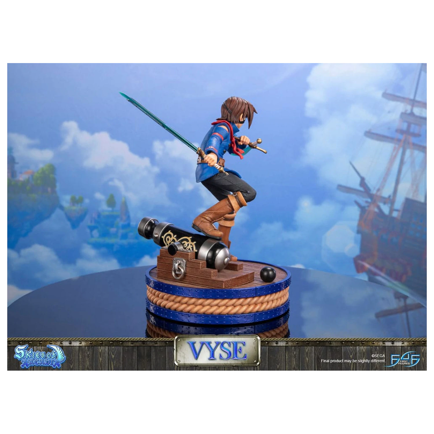 Skies of Arcadia Socha Vyse Standard Edition 31 cm fotografii produktu