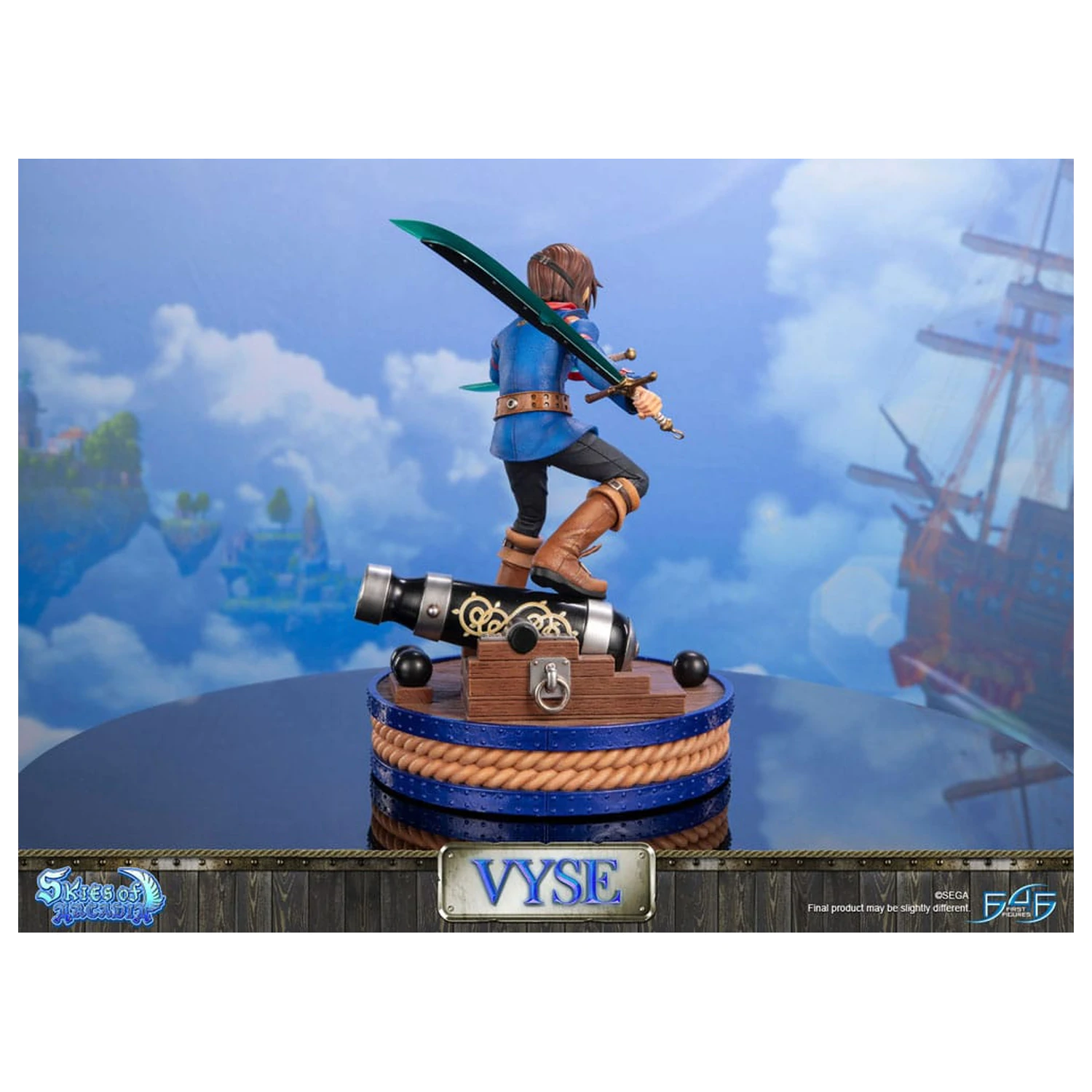 Skies of Arcadia Socha Vyse Standard Edition 31 cm fotografii produktu