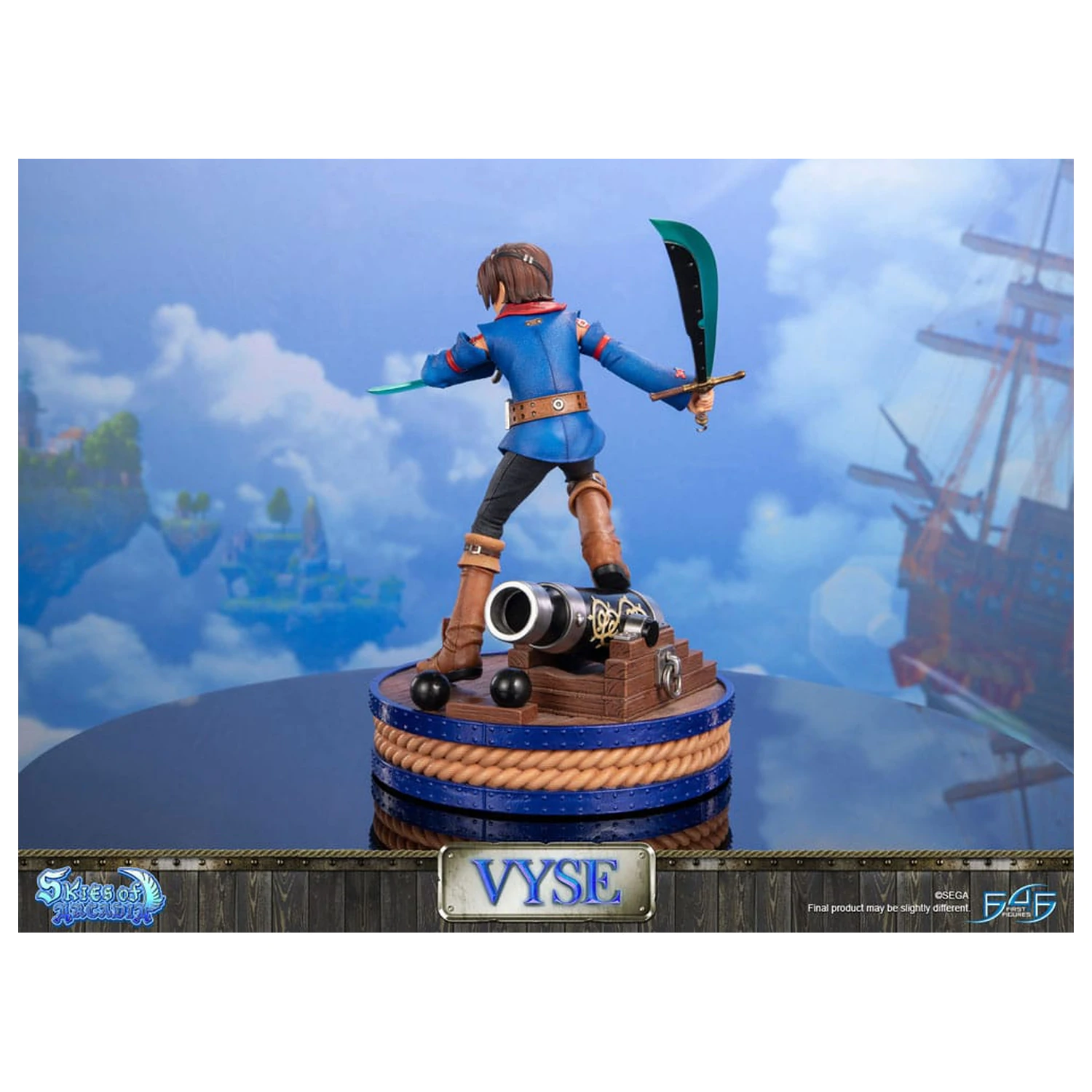 Skies of Arcadia Socha Vyse Standard Edition 31 cm fotografii produktu