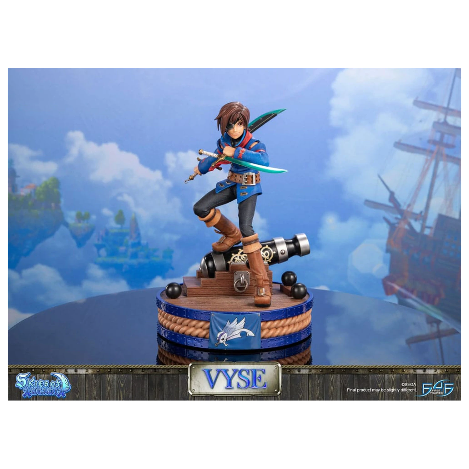 Skies of Arcadia Socha Vyse Standard Edition 31 cm fotografii produktu