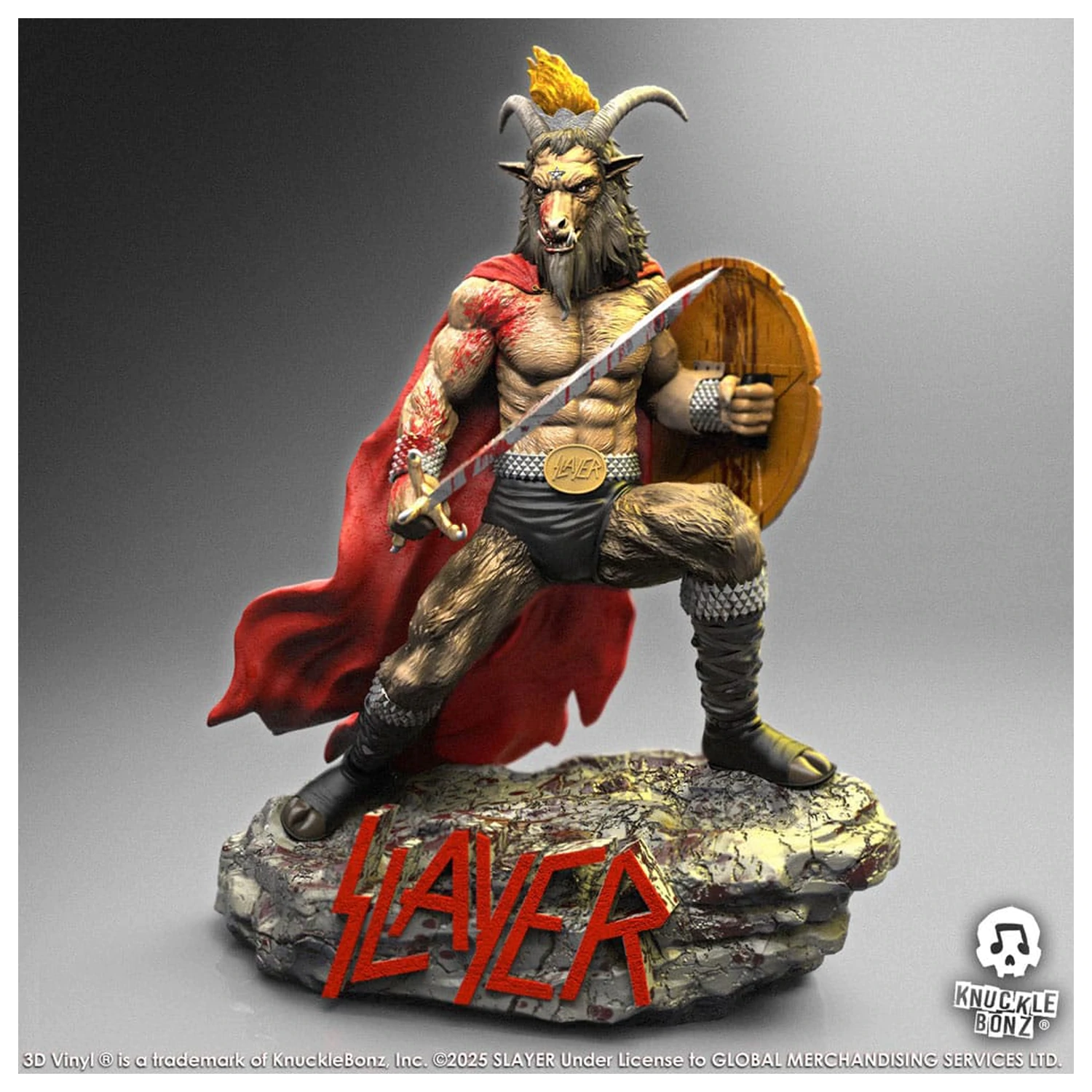 Slayer 3D vinylová socha Show No Mercy Minotaur 22 cm fotografii produktu
