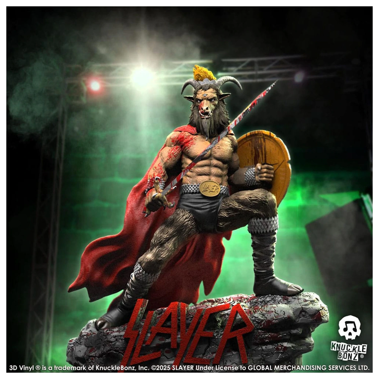 Slayer 3D vinylová socha Show No Mercy Minotaur 22 cm fotografii produktu