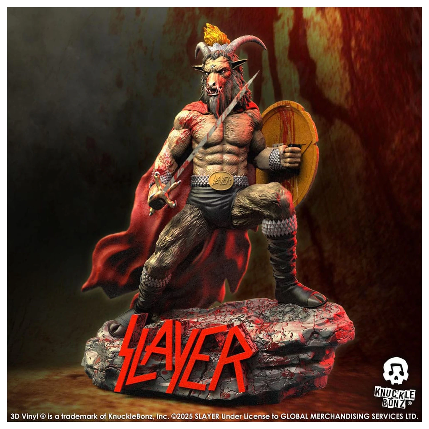 Slayer 3D vinylová socha Show No Mercy Minotaur 22 cm fotografii produktu