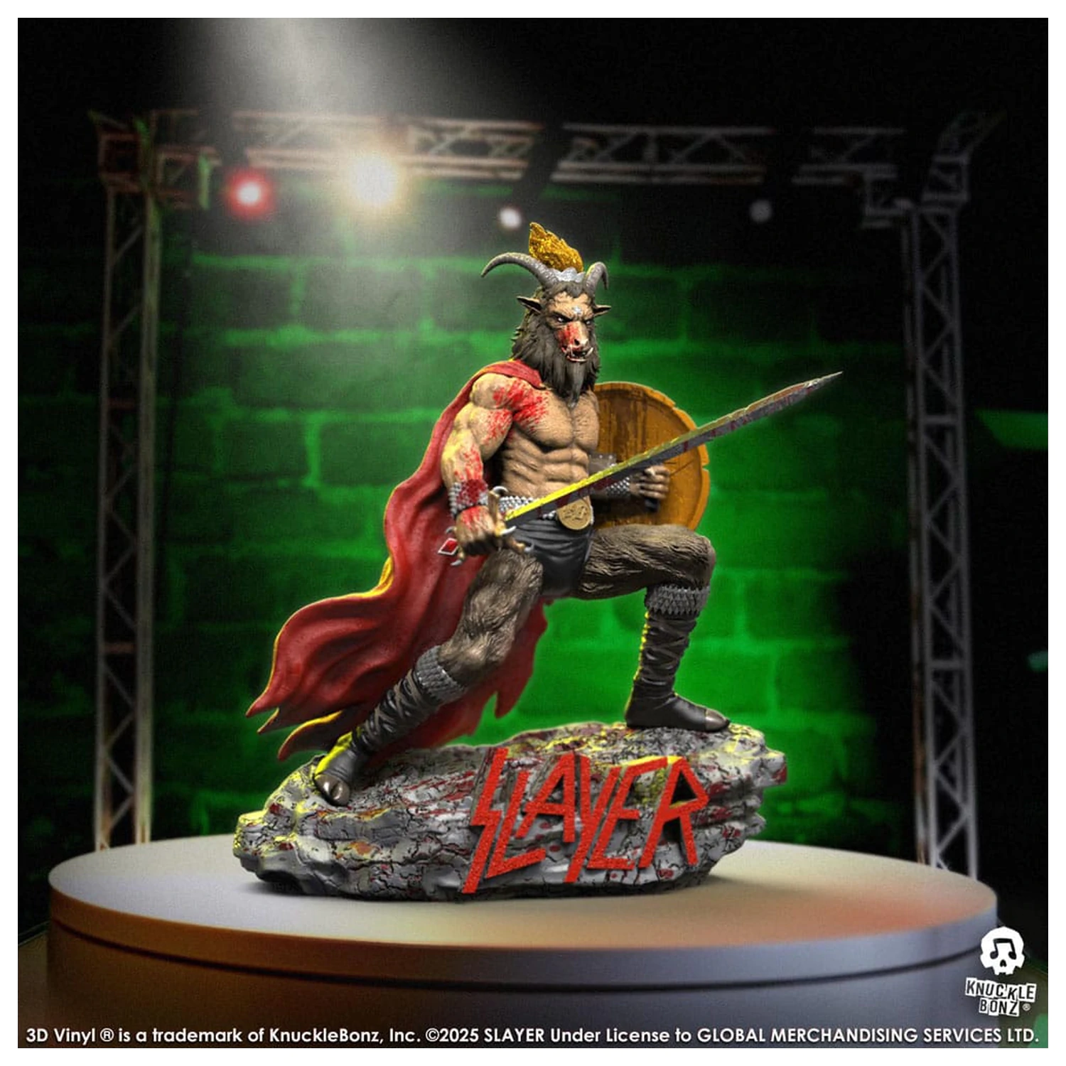Slayer 3D vinylová socha Show No Mercy Minotaur 22 cm fotografii produktu