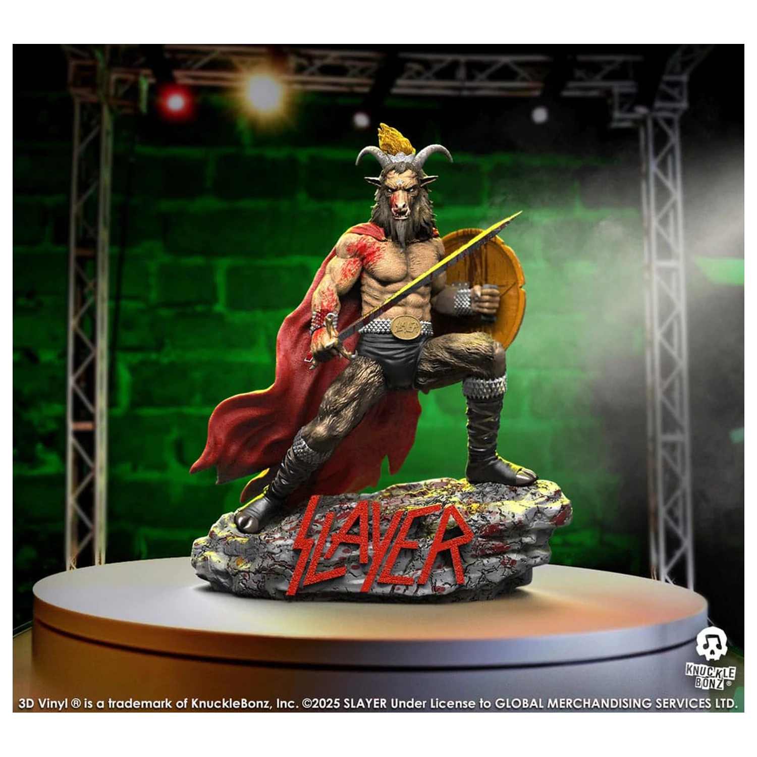 Slayer 3D vinylová socha Show No Mercy Minotaur 22 cm fotografii produktu