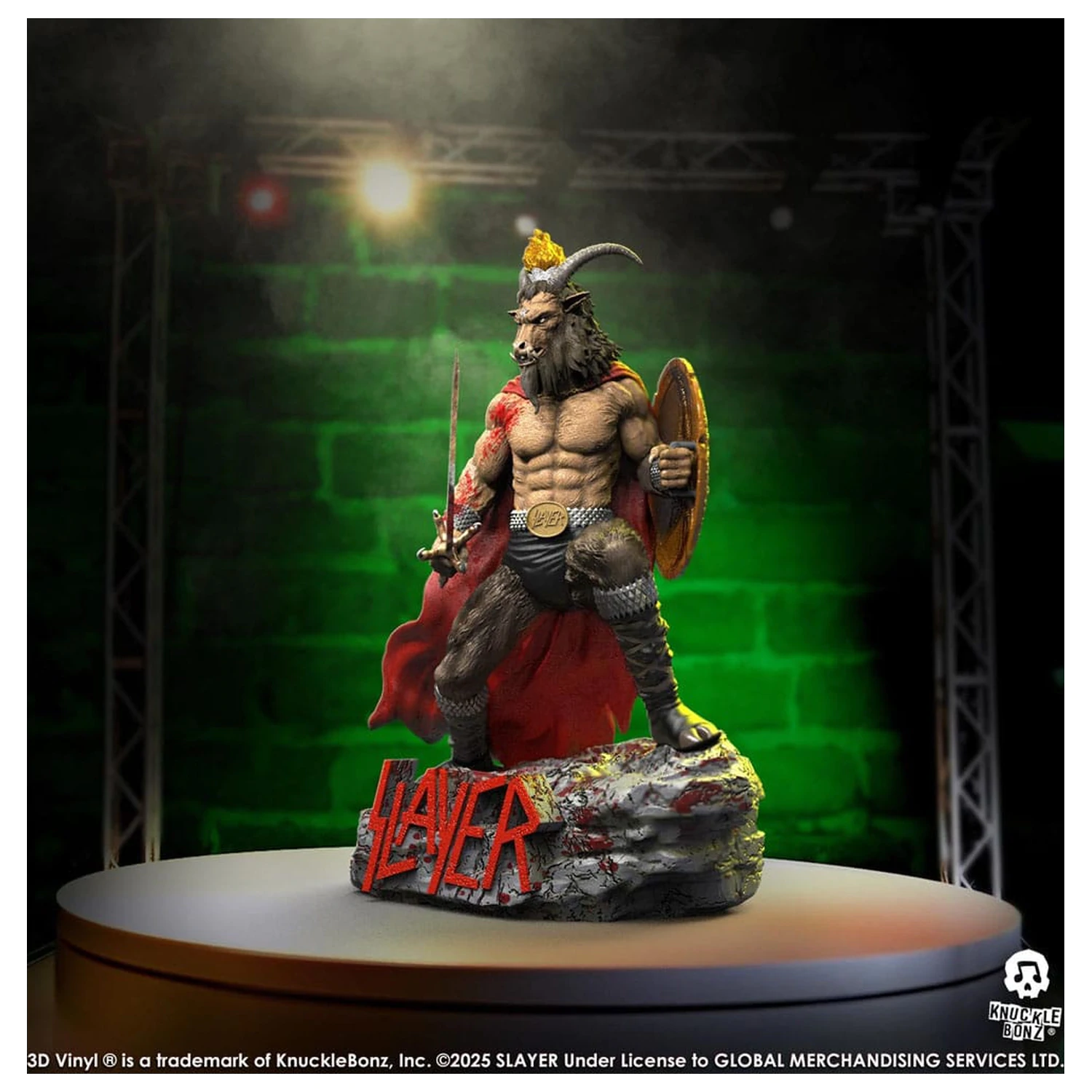 Slayer 3D vinylová socha Show No Mercy Minotaur 22 cm fotografii produktu