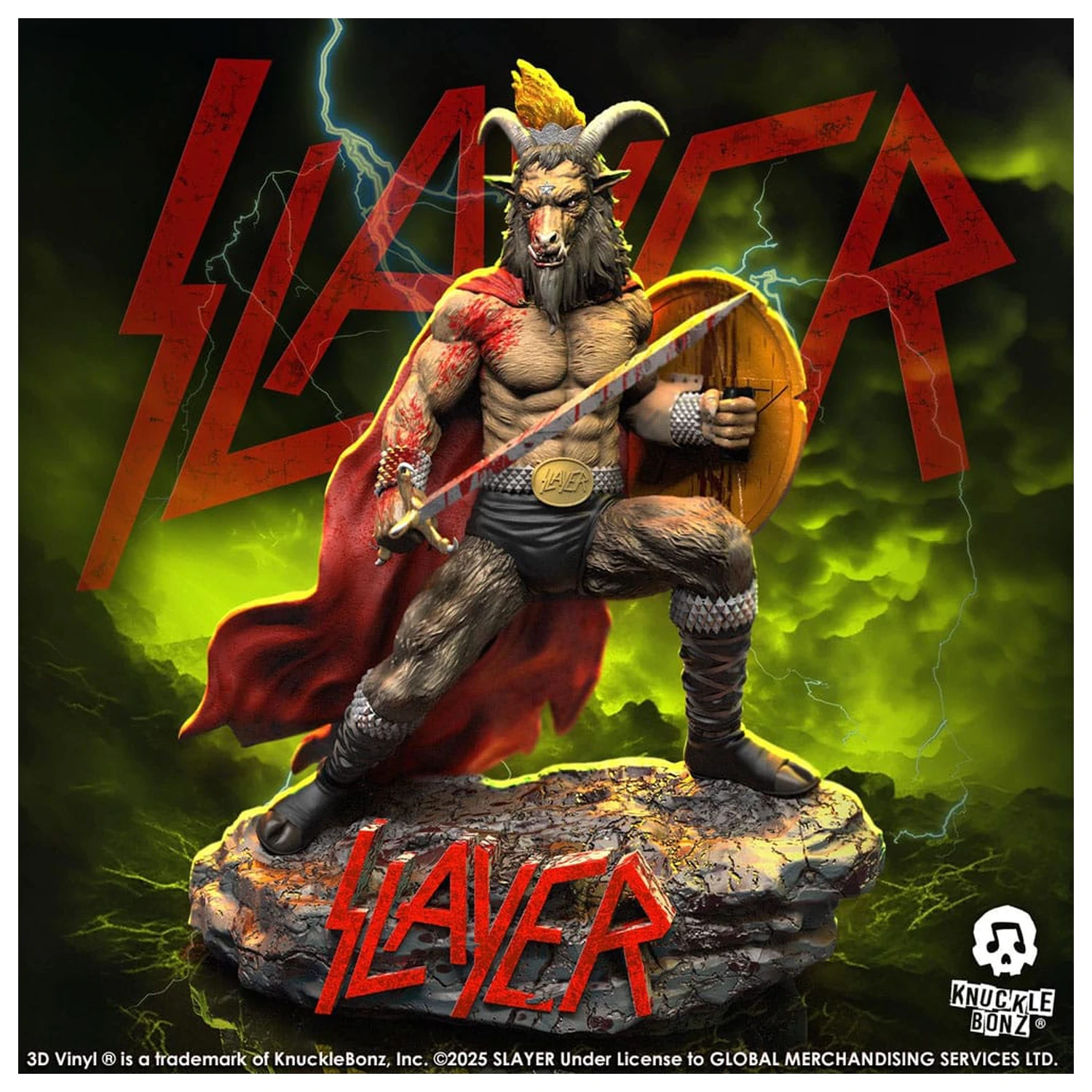 Slayer 3D vinylová socha Show No Mercy Minotaur 22 cm fotografii produktu