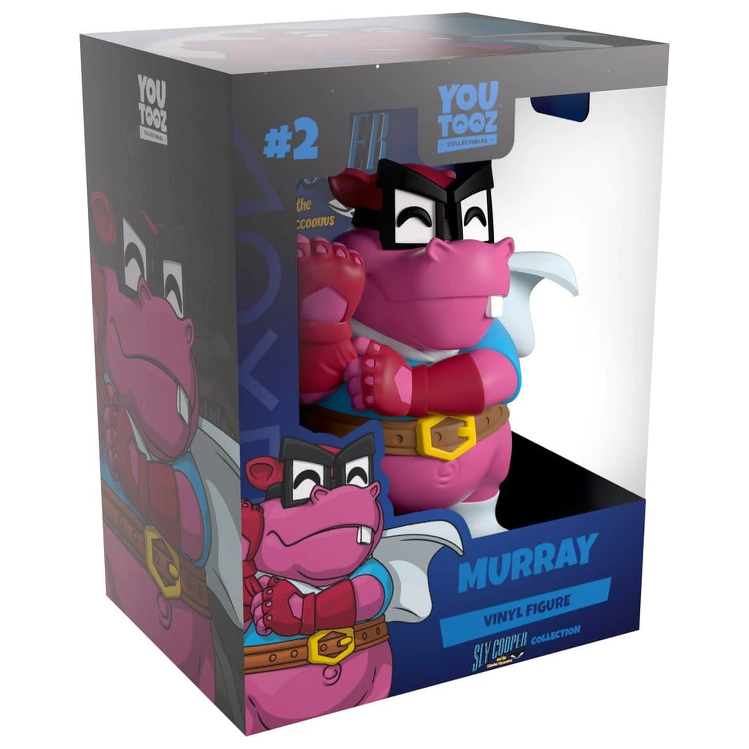 Sly Cooper Vinylová Figurka Murray 11 cm fotografii produktu