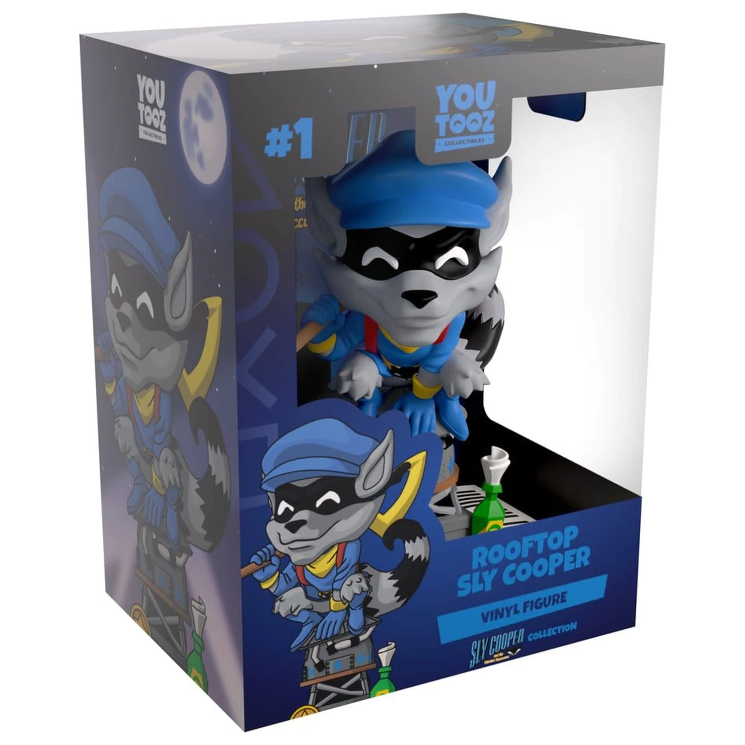 Sly Cooper Vinylová Figurka Rooftop Sly Cooper 13 cm fotografii produktu