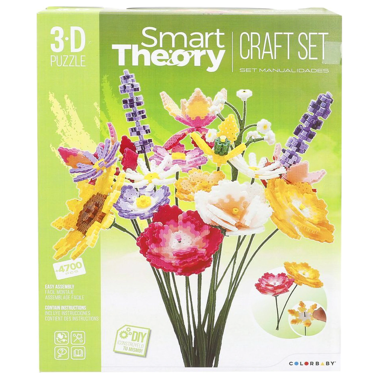 Smart Theory Kytice květin 3D puzzle 4700 ks fotografii produktu