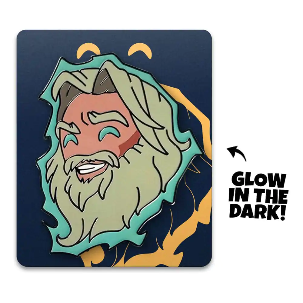 Smite 2 Pin Odznak Zeus 5 cm fotografii produktu