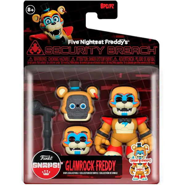 Snaps! figurka Five Nights at Freddys Glamrock Freddy fotografii produktu
