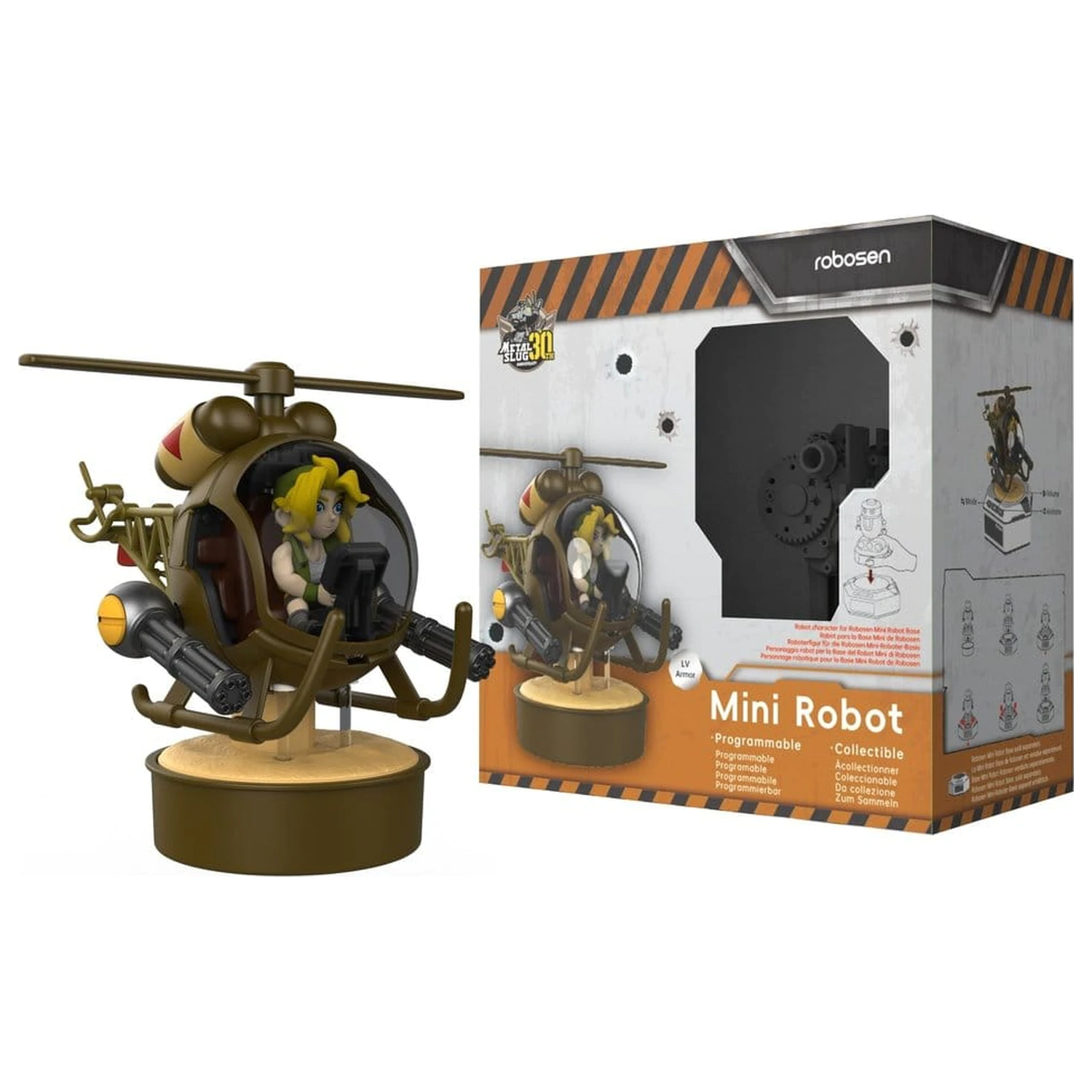 SNK Interaktivní Robot Metal Slug Series Slug Copter 12 cm fotografii produktu