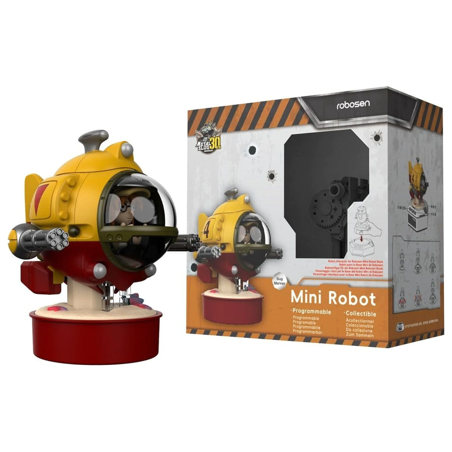 SNK Interaktivní Robot Metal Slug Series Slug Mariner 12 cm fotografii produktu