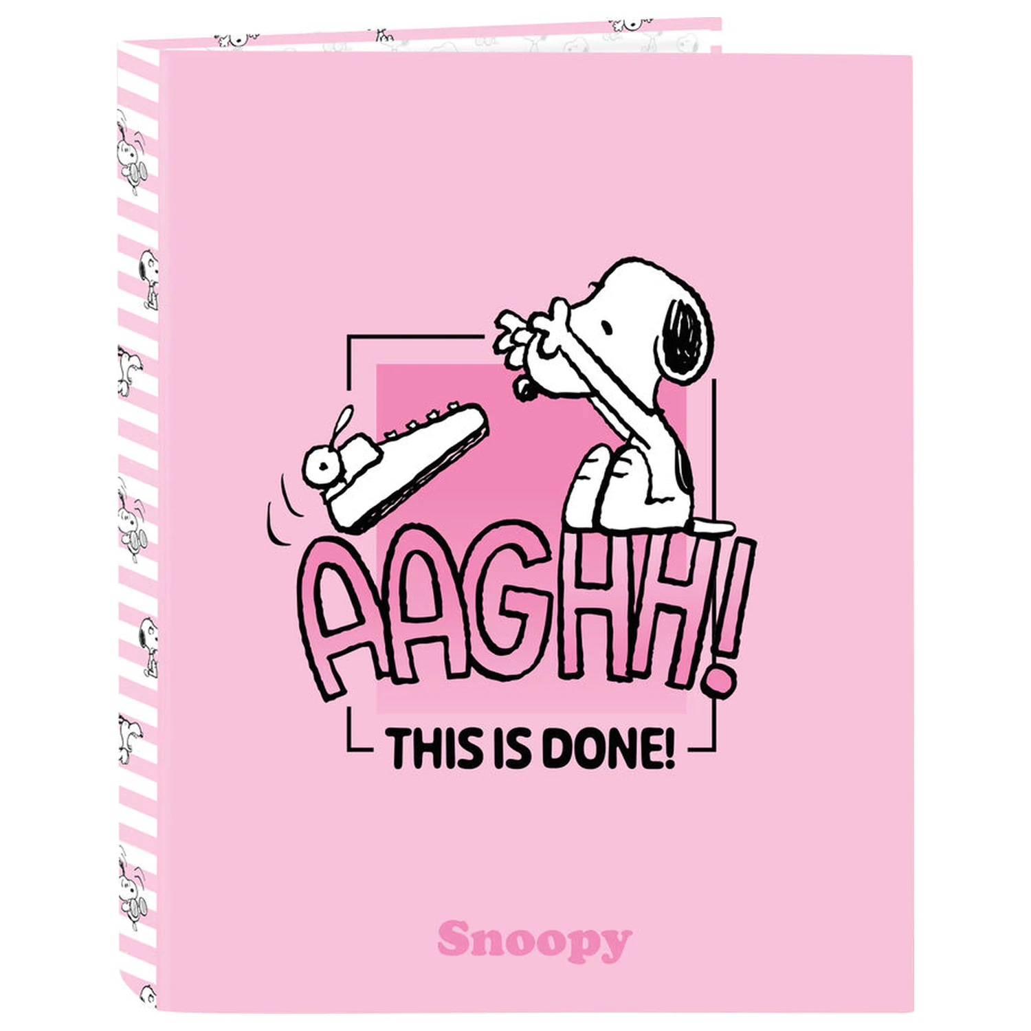 Snoopy kartonový pořadač se 4 kroužky A4 fotografii produktu