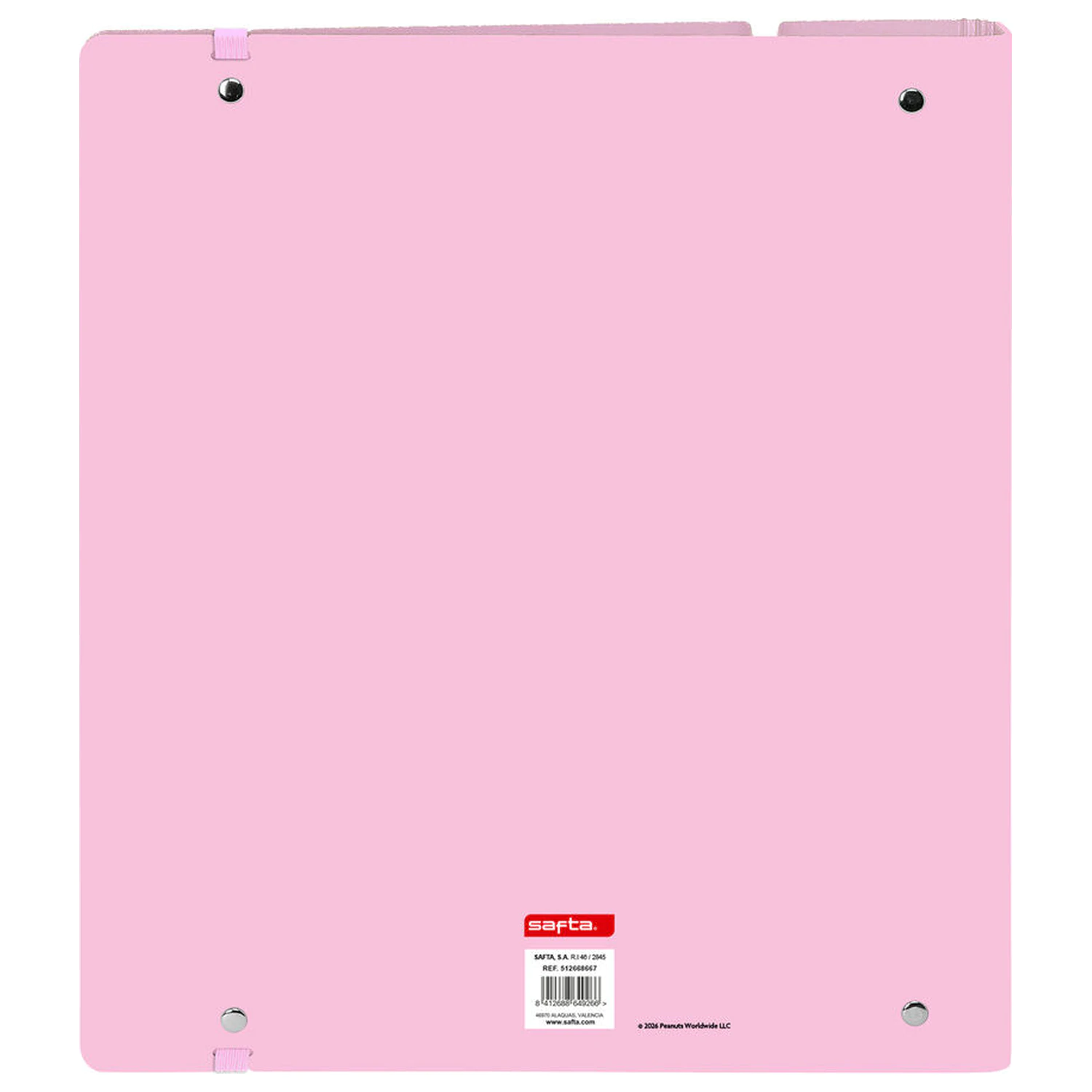 Snoopy kartonový kroužkový pořadač se 4 kroužky formátu A4 s listy fotografii produktu