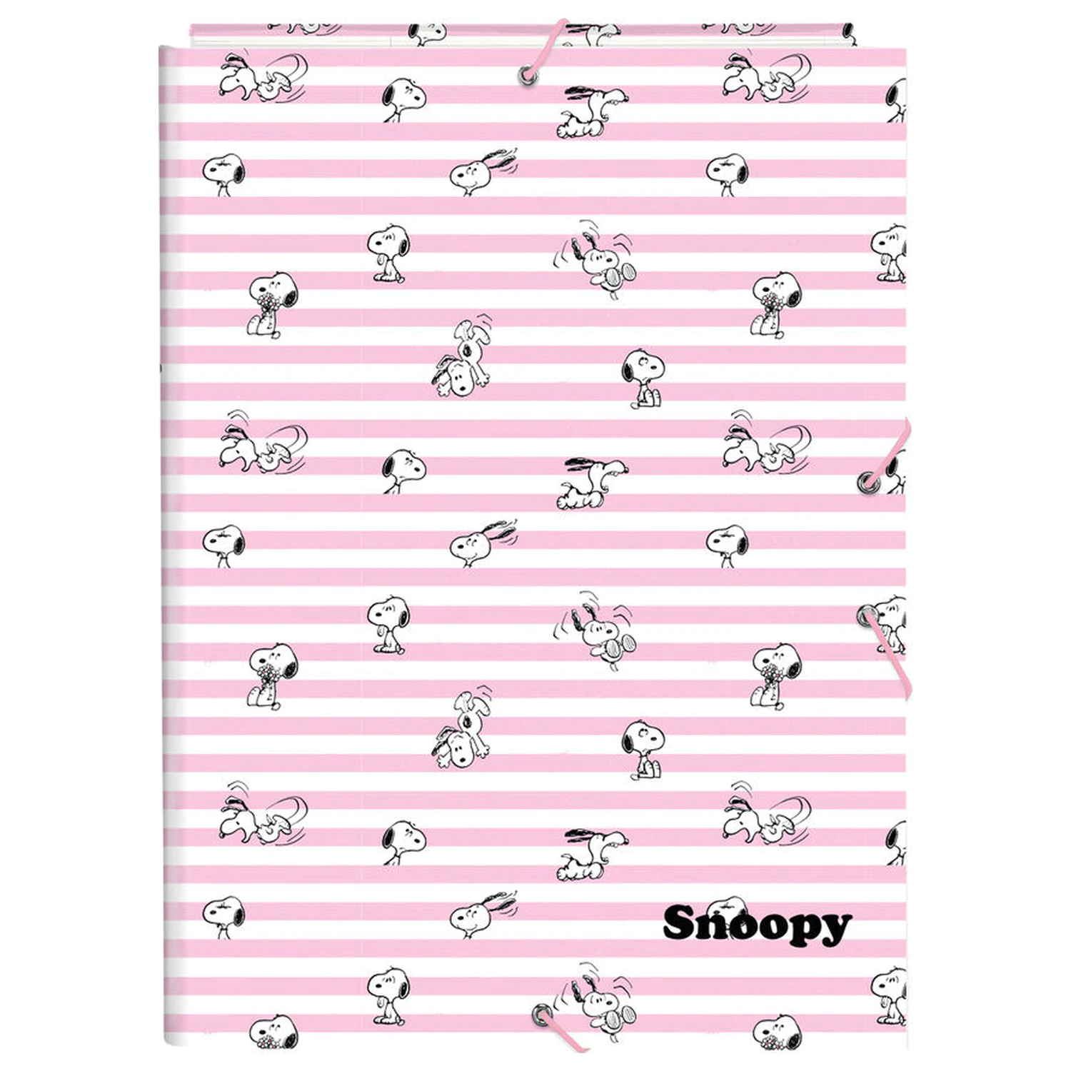 Snoopy A4 kartonový pořadač s klopami fotografii produktu