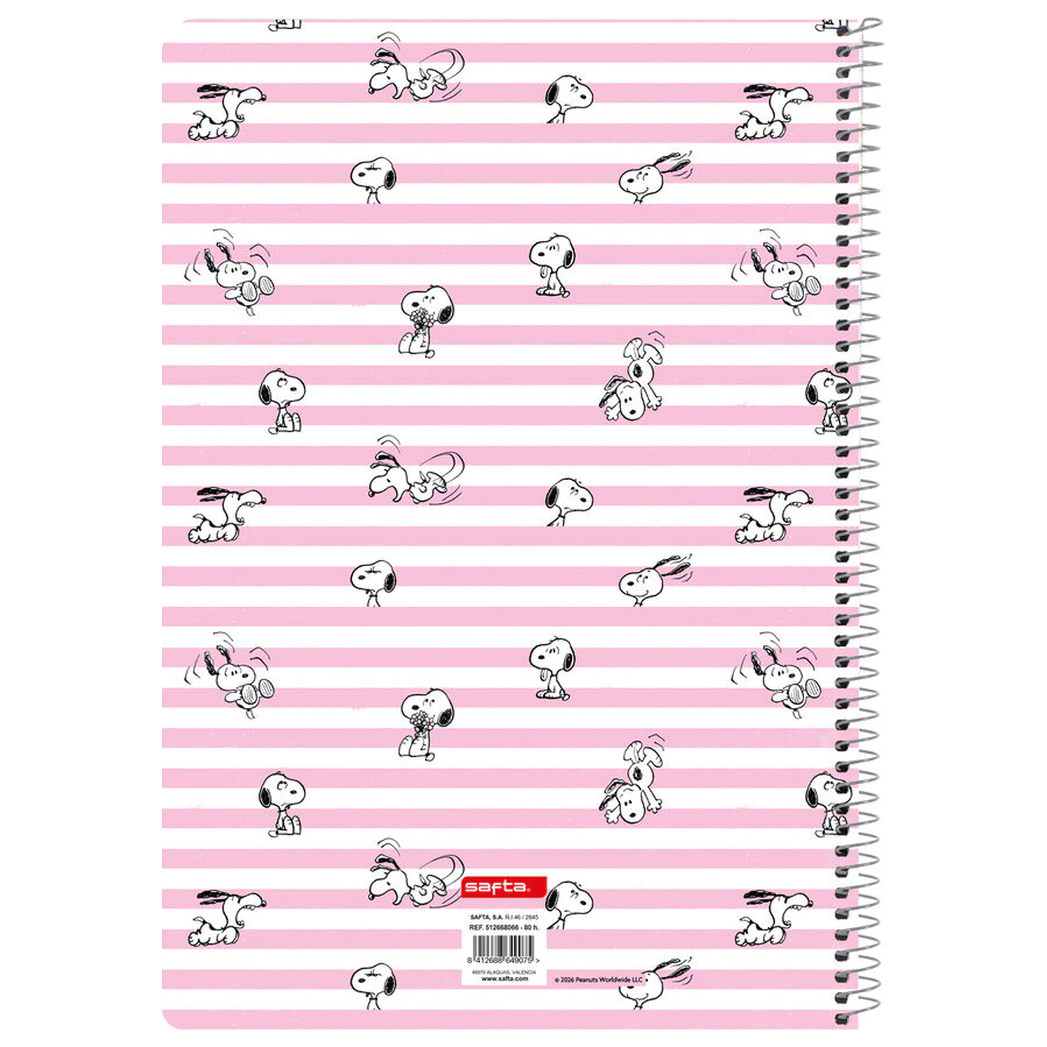 Snoopy A4 zápisník fotografii produktu