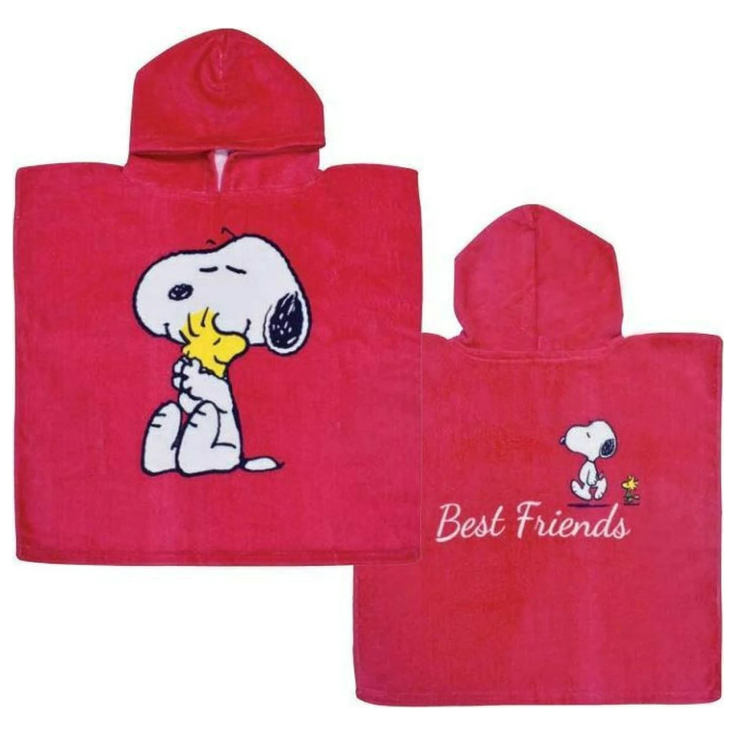 Snoopy Best Friend plážová osuška pončo fotografii produktu