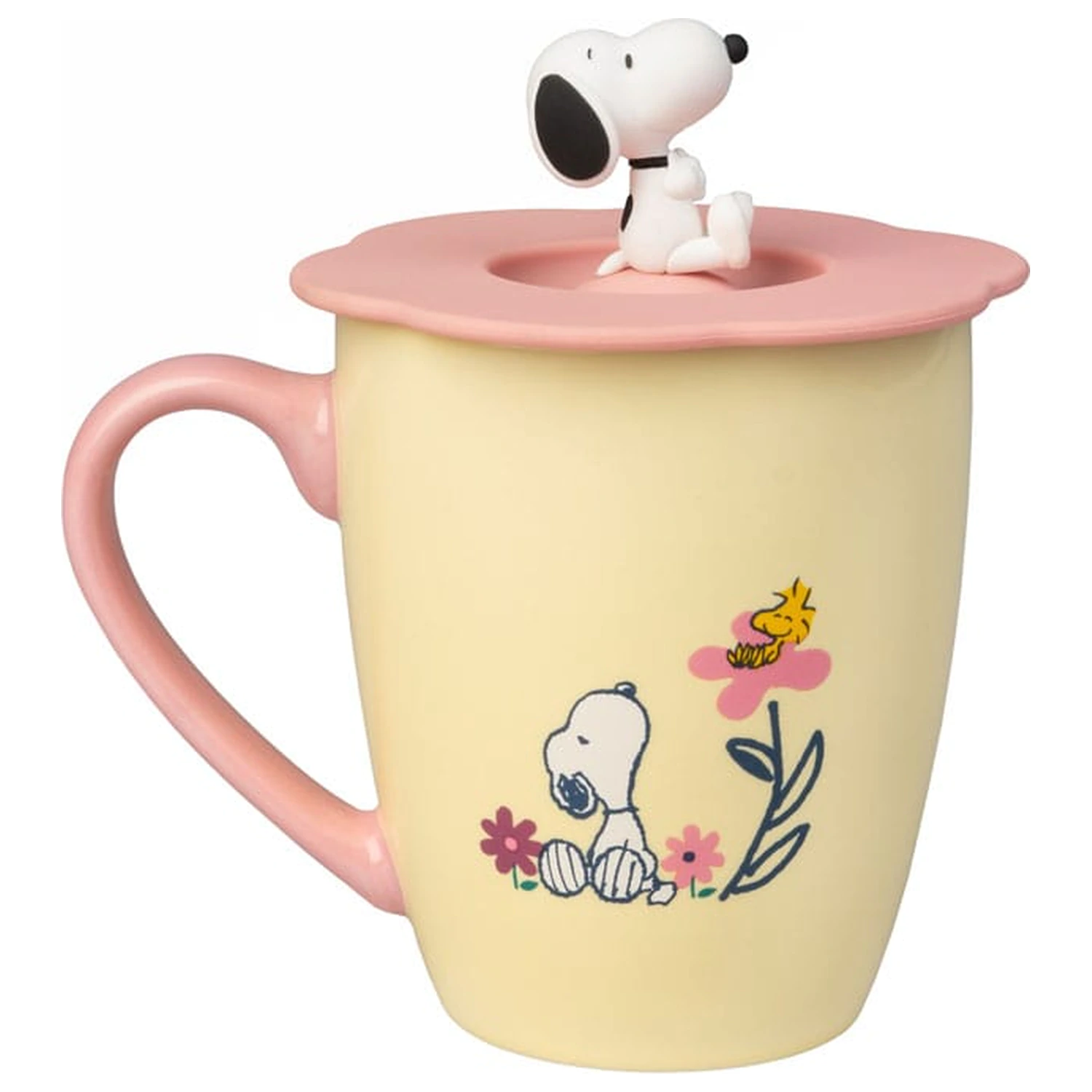 Snoopy prémiový hrnek s víčkem fotografii produktu