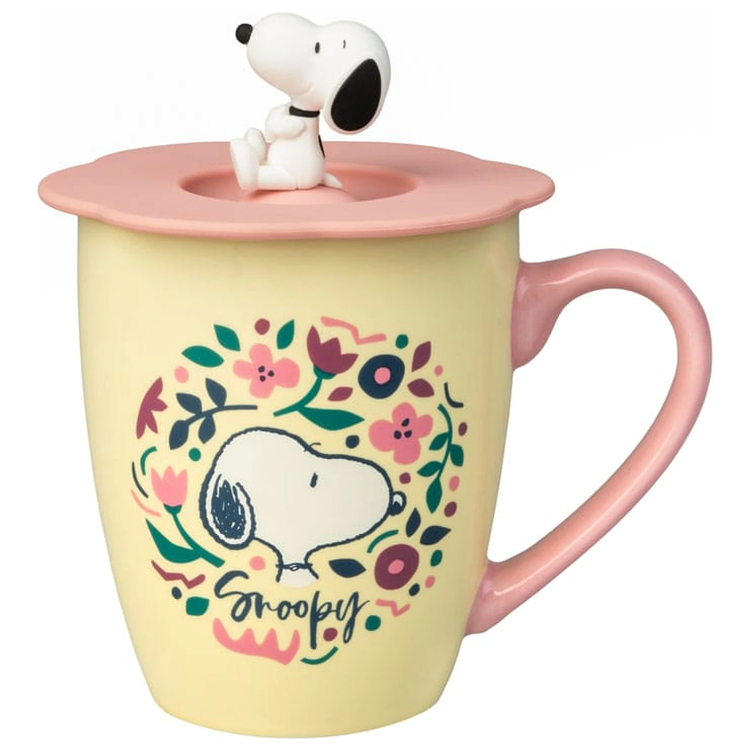 Snoopy prémiový hrnek s víčkem fotografii produktu