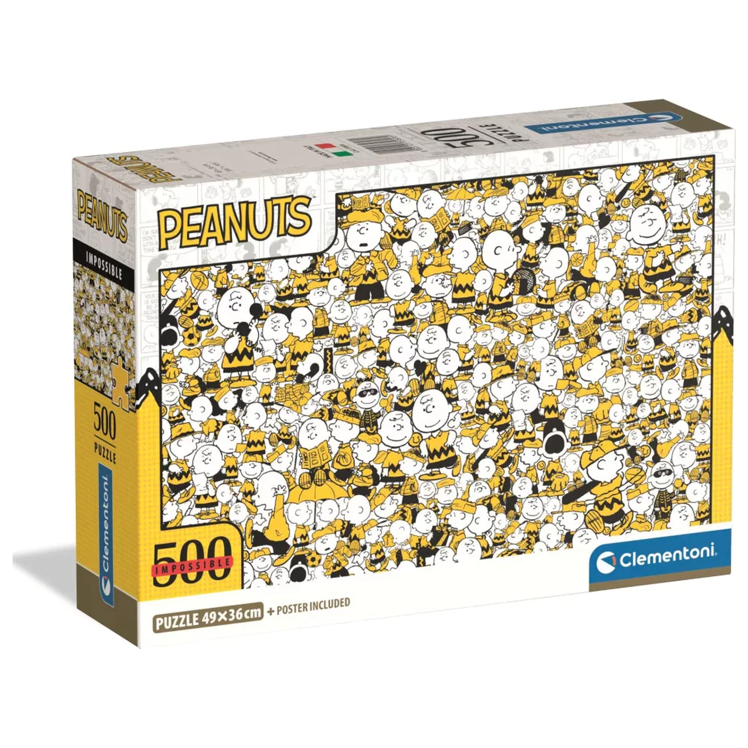 Snoopy Crowd Chaos 500dílné kompaktní skládačka fotografii produktu