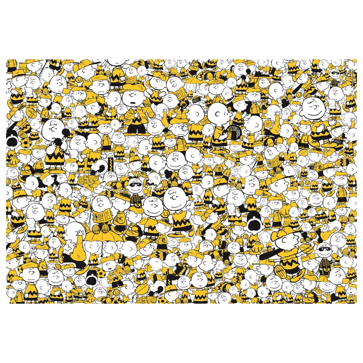 Snoopy Crowd Chaos 500dílné kompaktní skládačka fotografii produktu