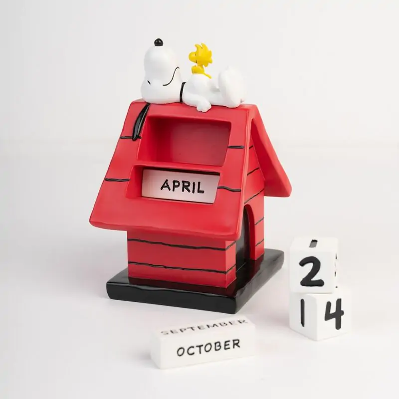 Snoopy Doghouse 3D věčný kalendář fotografii produktu