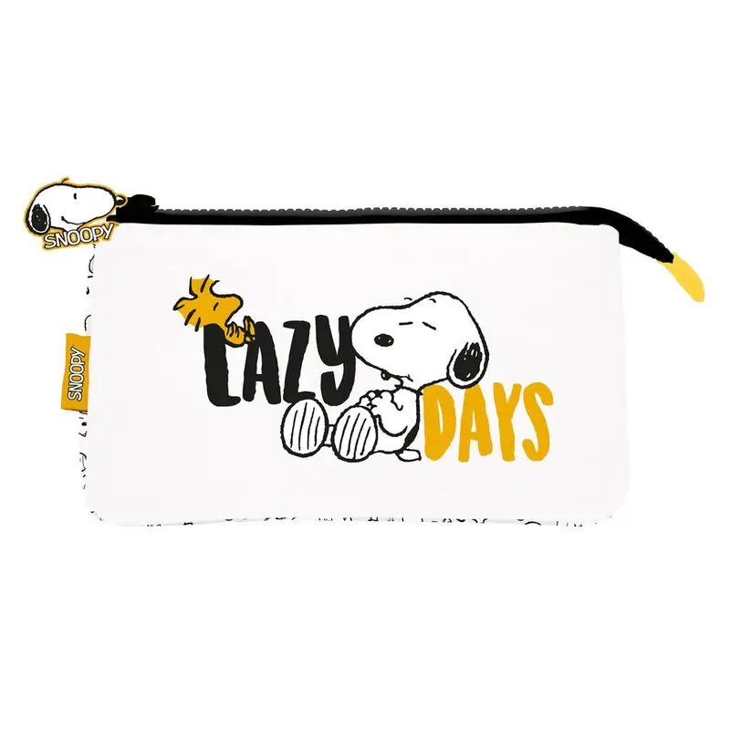 Snoopy Lazy Days trojitý penál fotografii produktu