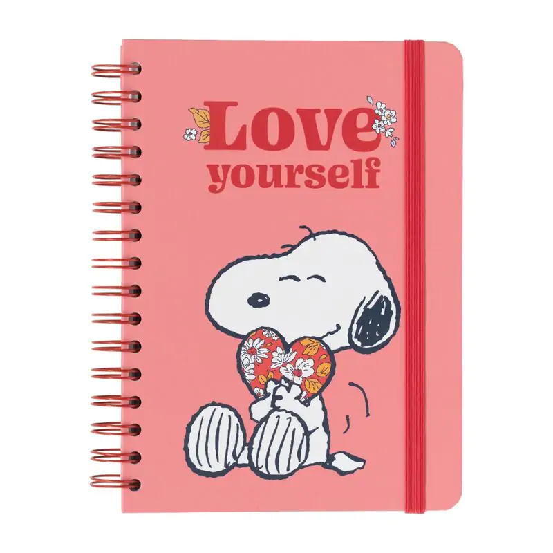 Snoopy Love Yourself zápisník A5 fotografii produktu