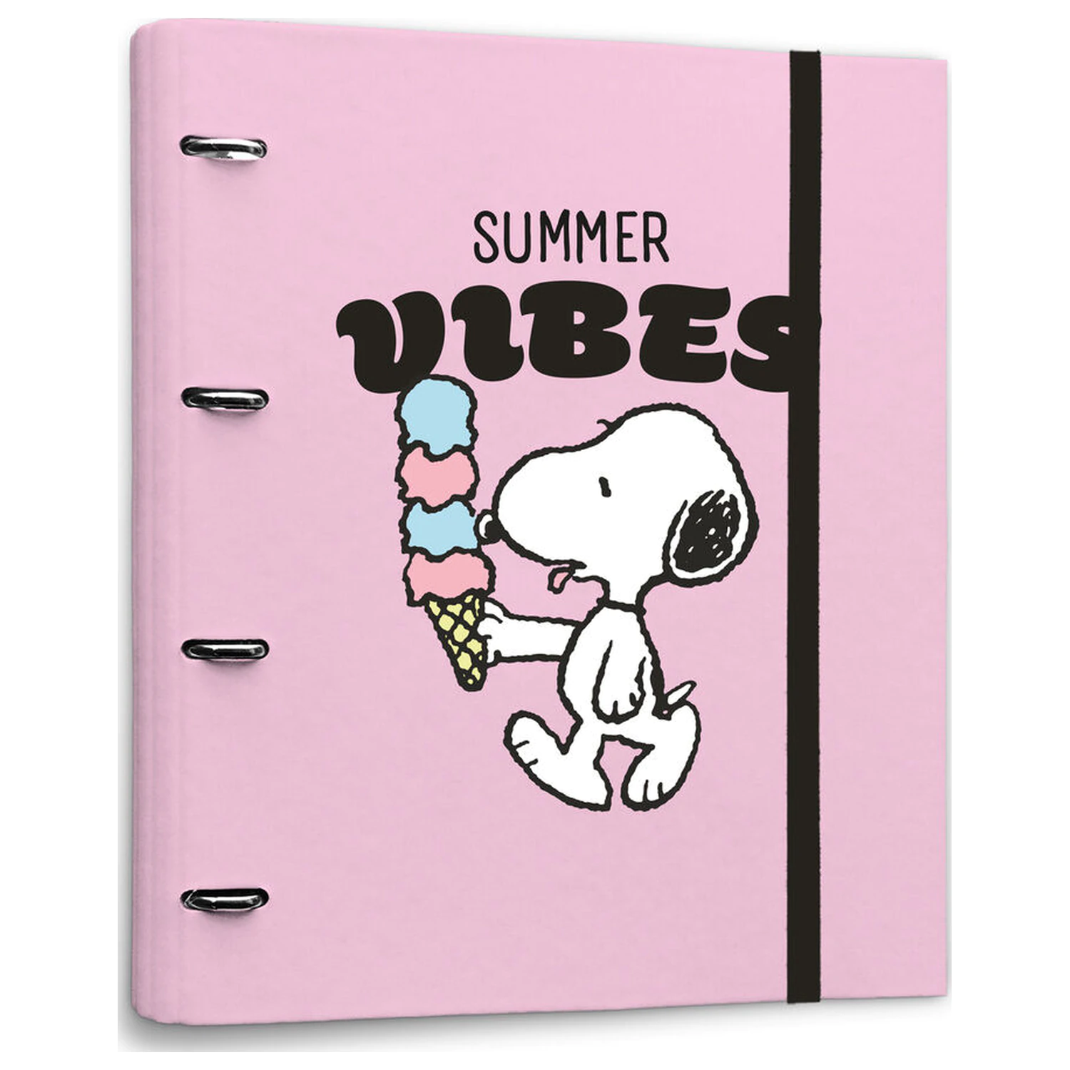 Snoopy Peanuts 4 kroužkový pořadač fotografii produktu
