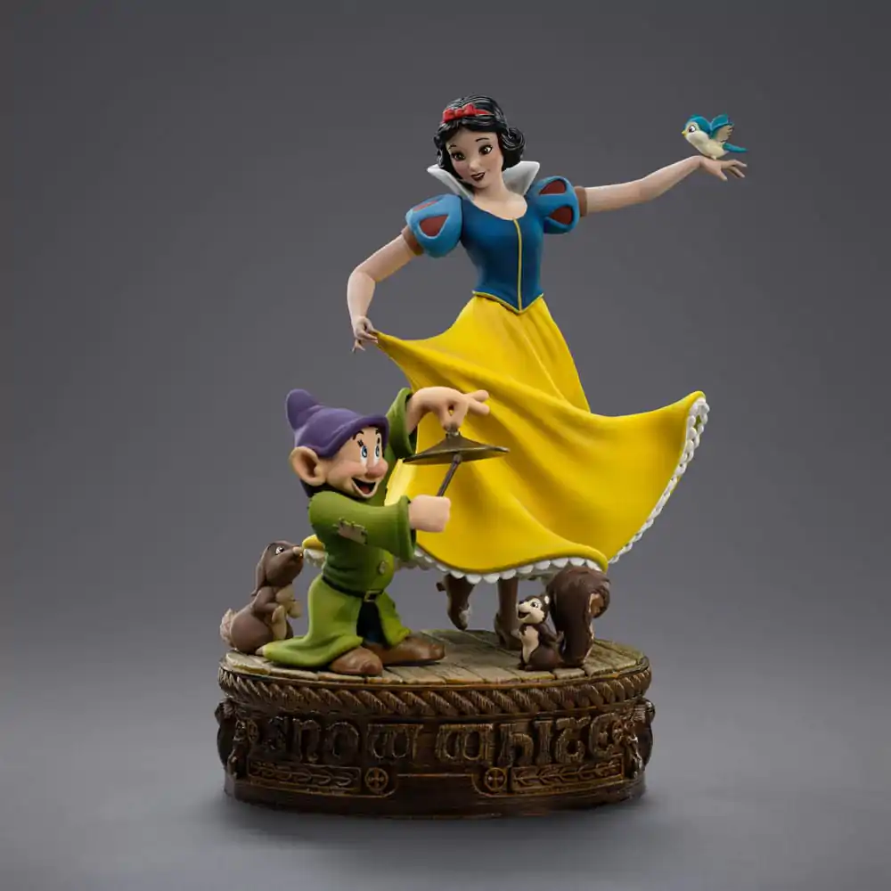 Sněhurka a sedm trpaslíků Art Scale Statue 1/10 Sněhurka a Šmudla 21 cm fotografii produktu