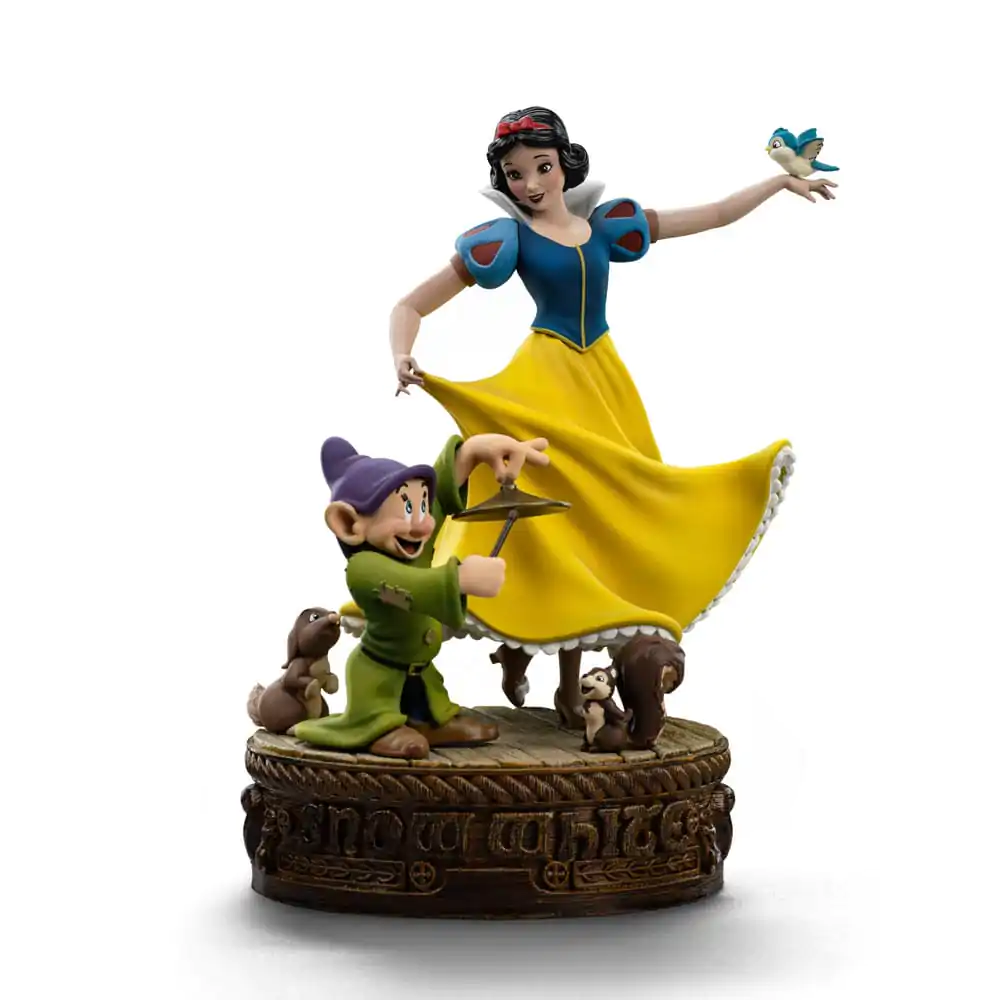Sněhurka a sedm trpaslíků Art Scale Statue 1/10 Sněhurka a Šmudla 21 cm fotografii produktu