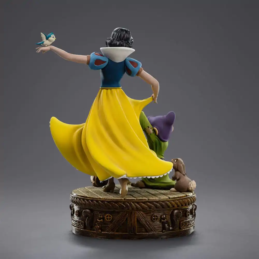 Sněhurka a sedm trpaslíků Art Scale Statue 1/10 Sněhurka a Šmudla 21 cm fotografii produktu
