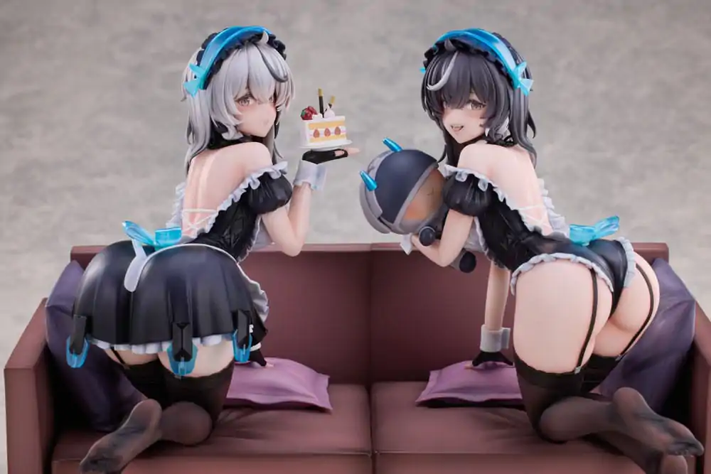 Snowbreak Containment Zone PVC Sošky 2-Pack 1/6 Cherno & Meursault Apprentice Maid Ver. Deluxe Edition 19 cm fotografii produktu