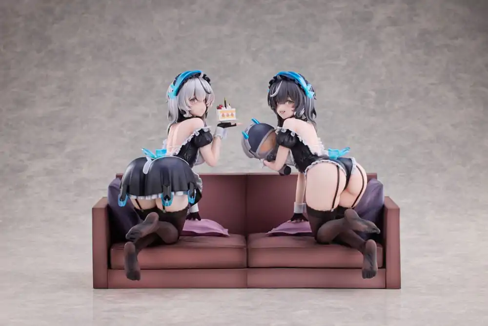 Snowbreak Containment Zone PVC Sošky 2-Pack 1/6 Cherno & Meursault Apprentice Maid Ver. Deluxe Edition 19 cm fotografii produktu