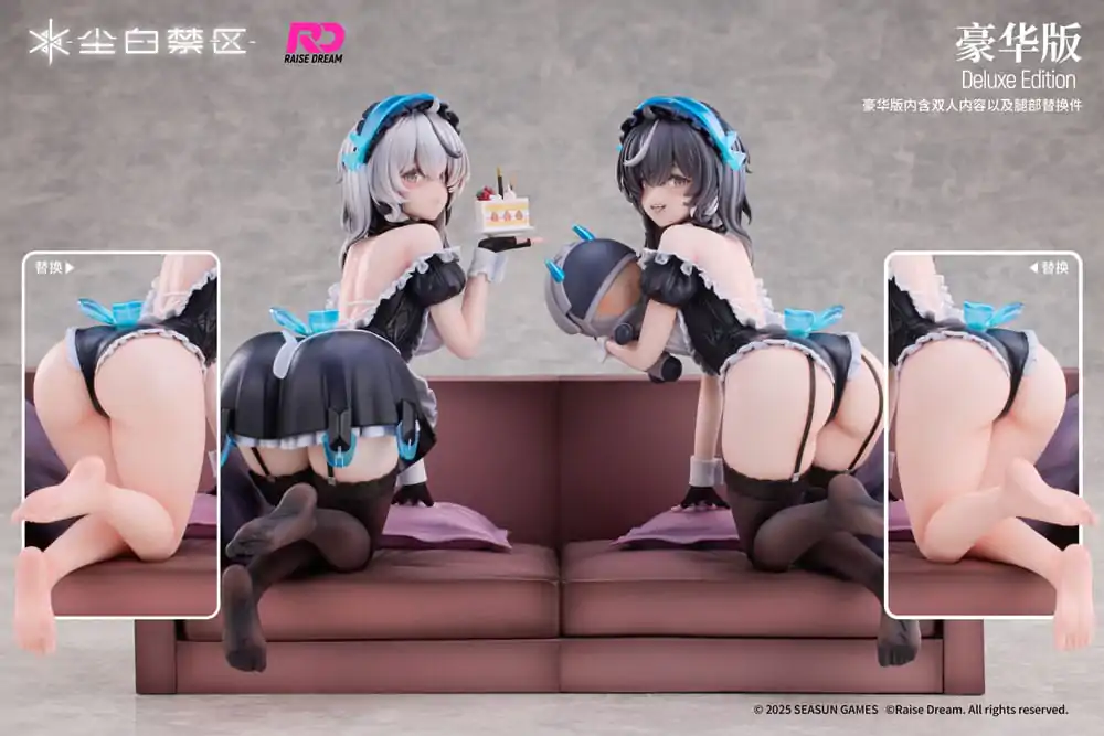 Snowbreak Containment Zone PVC Sošky 2-Pack 1/6 Cherno & Meursault Apprentice Maid Ver. Deluxe Edition 19 cm fotografii produktu