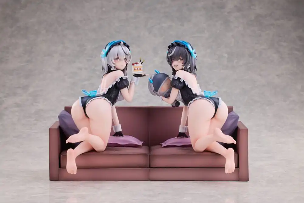 Snowbreak Containment Zone PVC Sošky 2-Pack 1/6 Cherno & Meursault Apprentice Maid Ver. Deluxe Edition 19 cm fotografii produktu