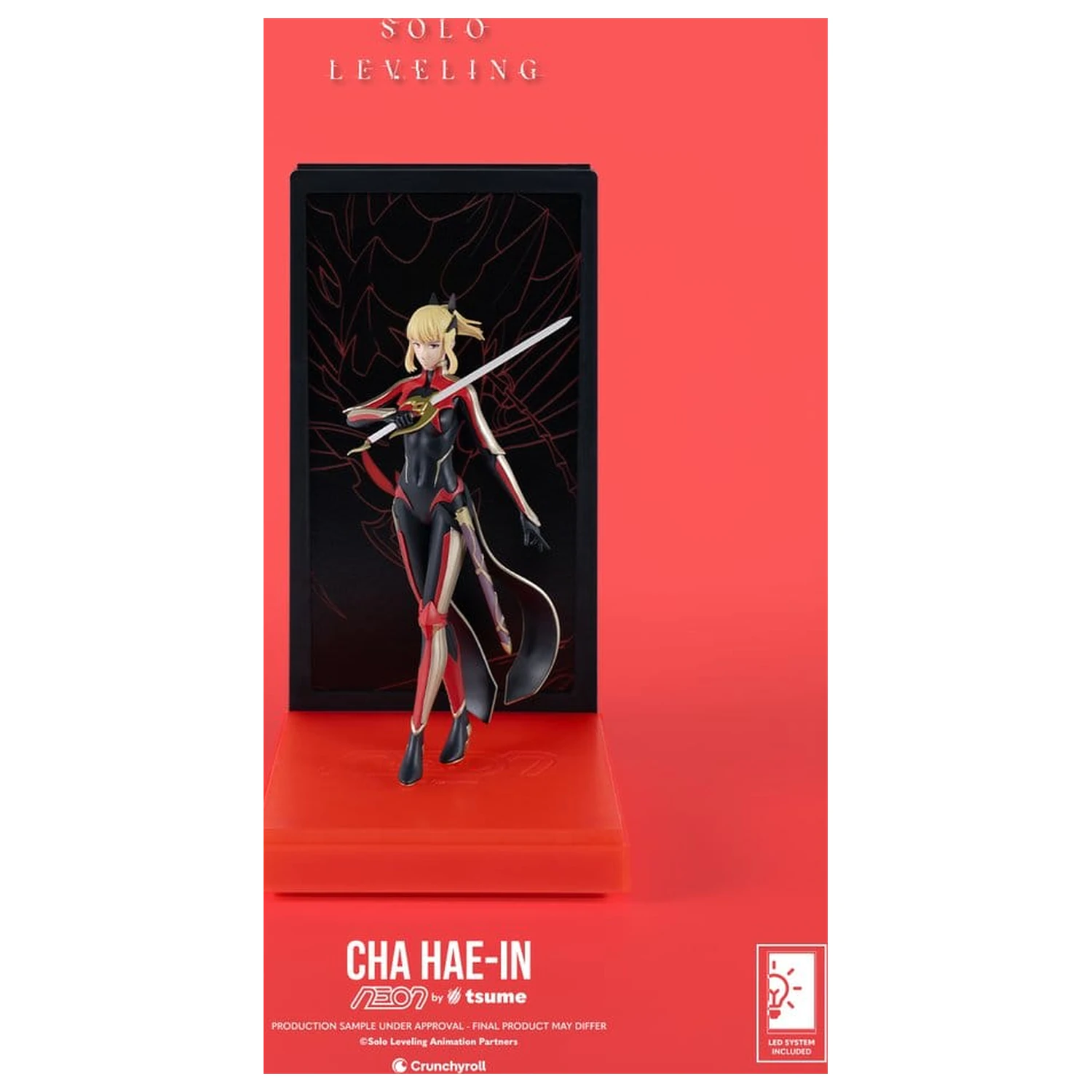 Solo Leveling Neon Figurka 1/9 Cha Hae-In 20 cm fotografii produktu