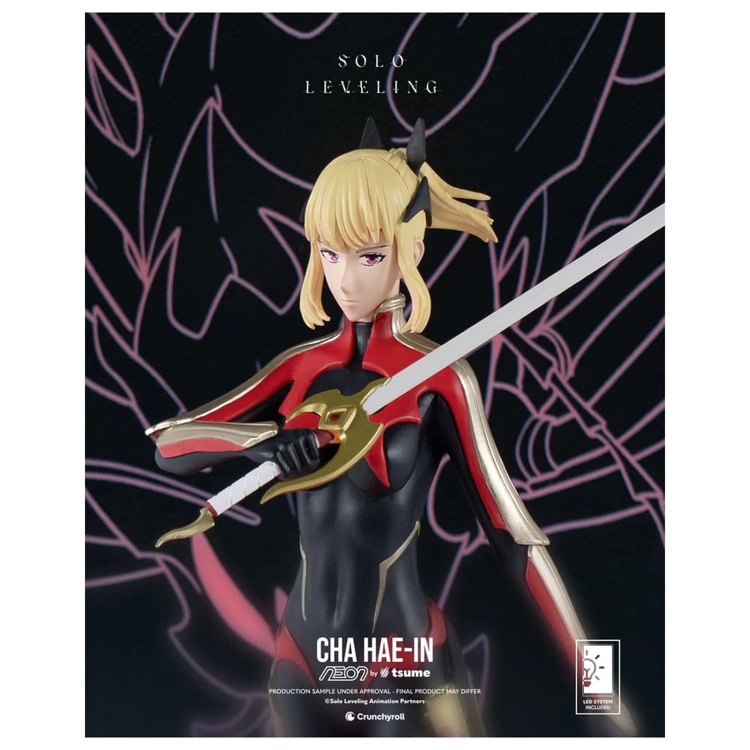 Solo Leveling Neon Figurka 1/9 Cha Hae-In 20 cm fotografii produktu