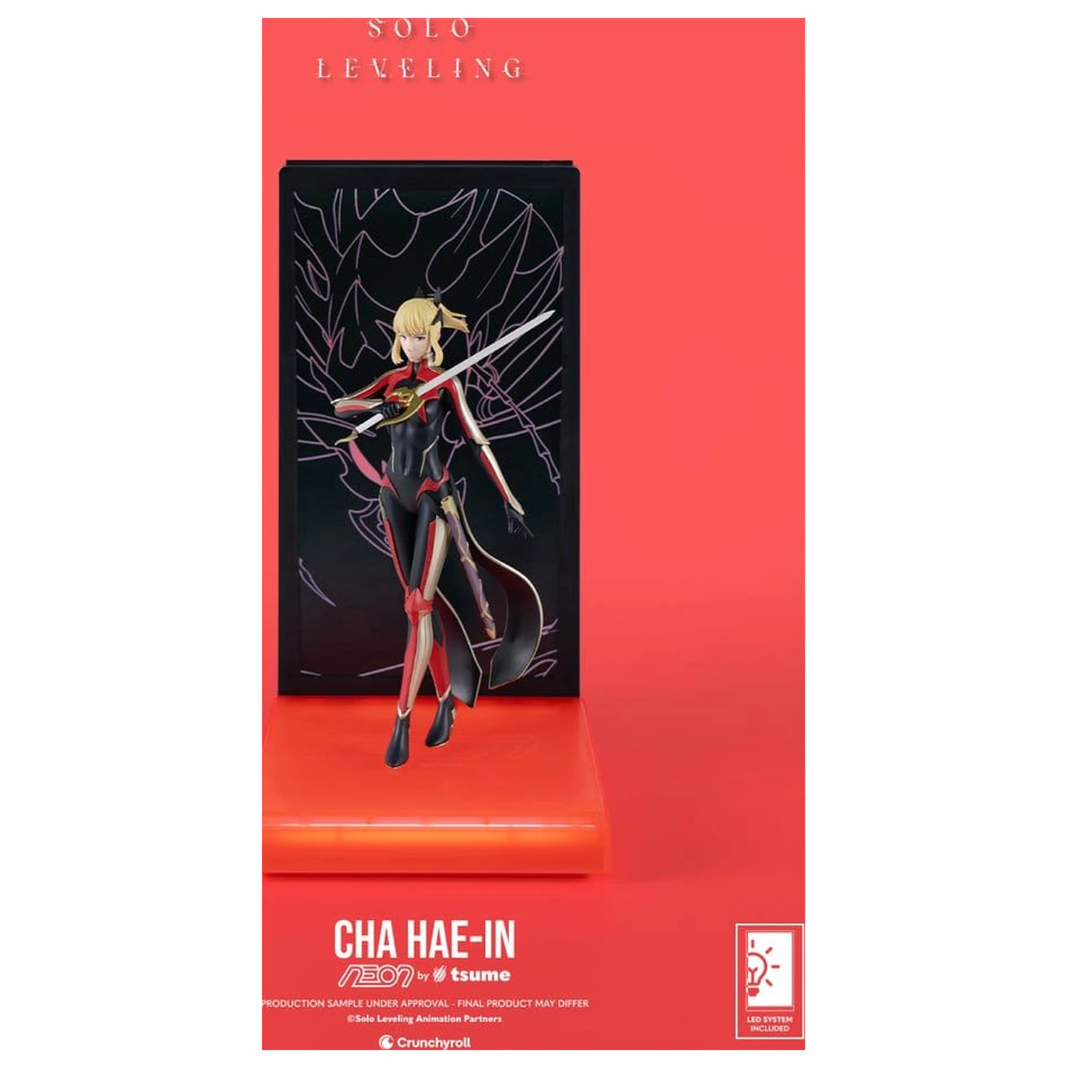 Solo Leveling Neon Figurka 1/9 Cha Hae-In 20 cm fotografii produktu