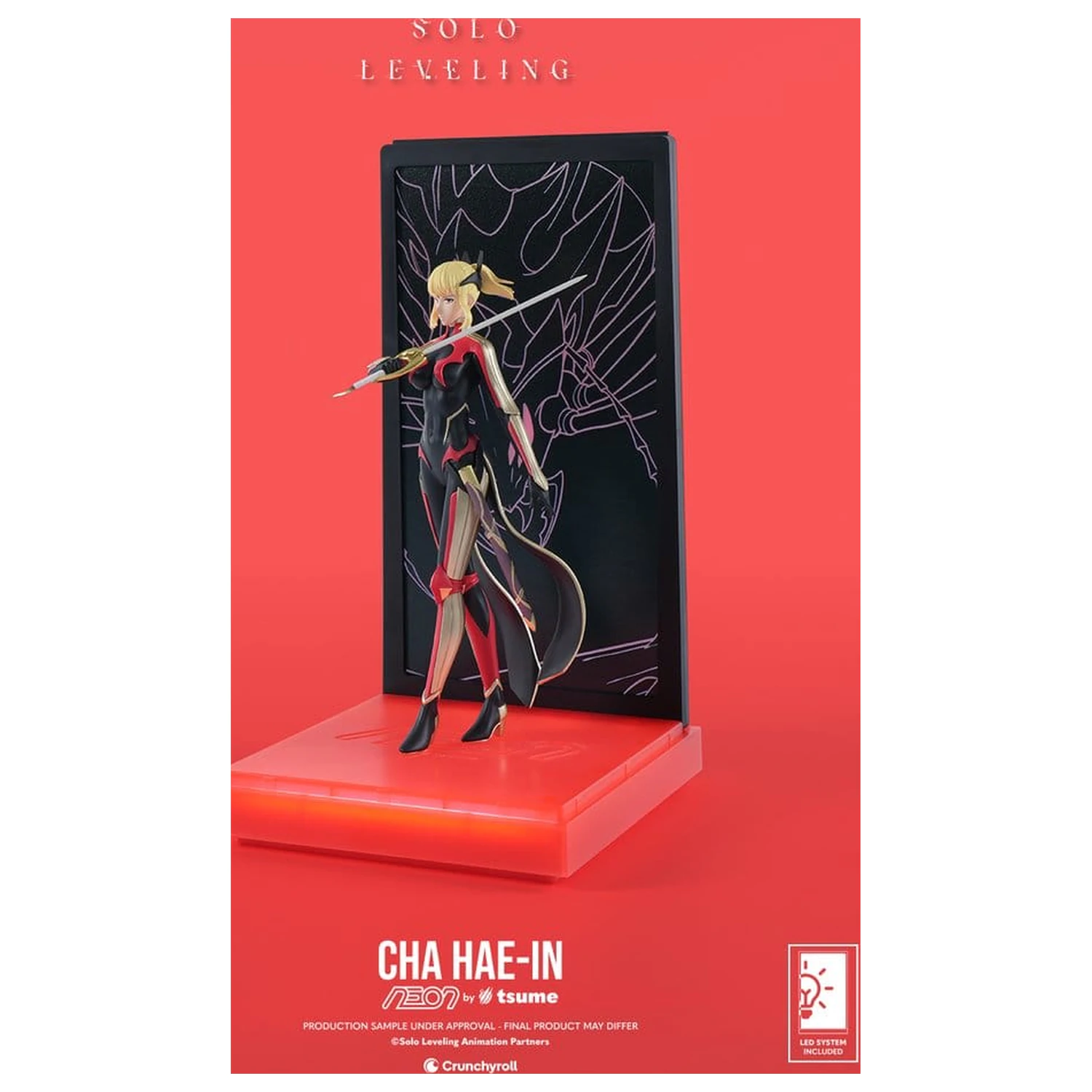 Solo Leveling Neon Figurka 1/9 Cha Hae-In 20 cm fotografii produktu